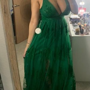 Green Vici dress